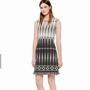 Tory Burch Black/White Savora Dress